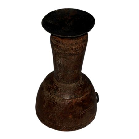 Hand Made Wooden Candle Stand-29